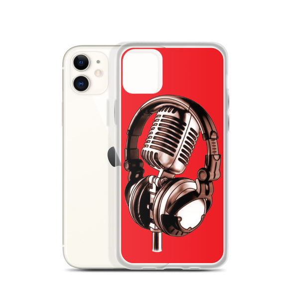 iPhone Case Music Red