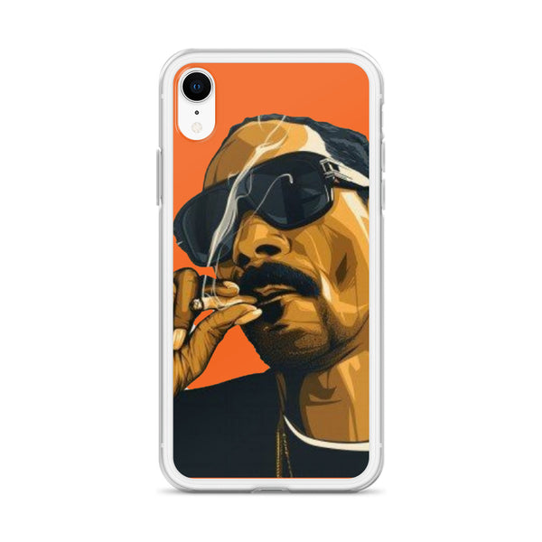 iPhone Case Snoop Dogg Smoke Orange