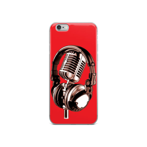 iPhone Case Music Red