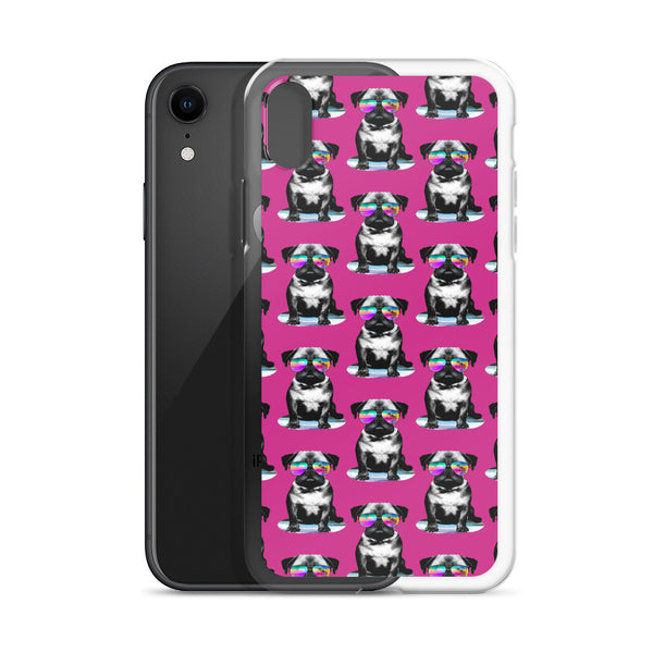 iPhone Case Cool Dogs Purple