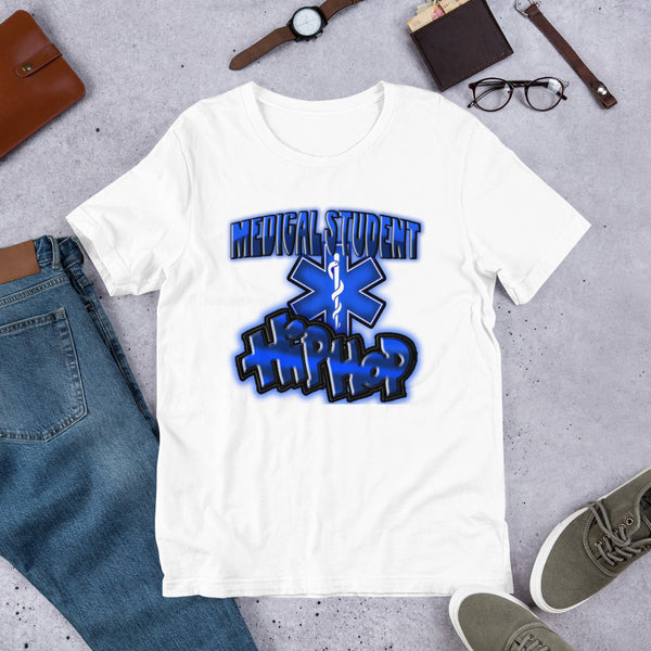 PREMIUM SHORT-SLEEVE UNISEX T-SHIRT HIP HOP NURSE MEDICAL STUDENT