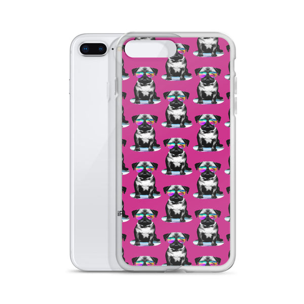 iPhone Case Cool Dogs Purple