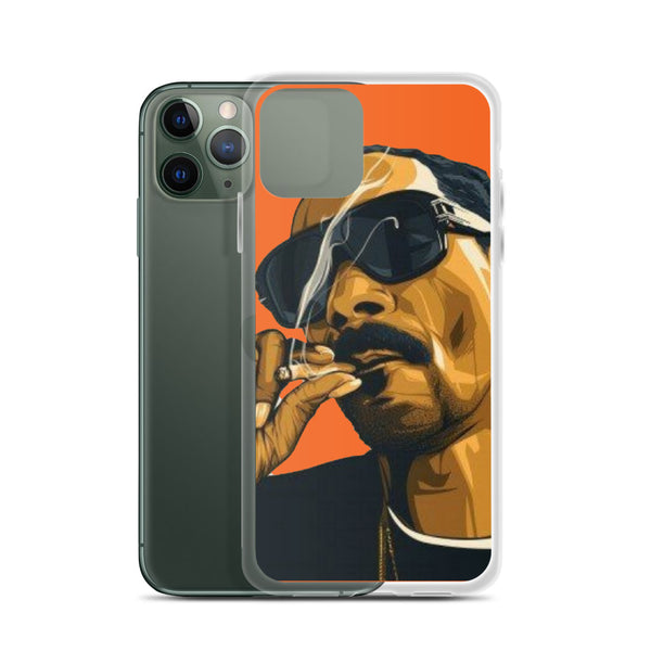 iPhone Case Snoop Dogg Smoke Orange