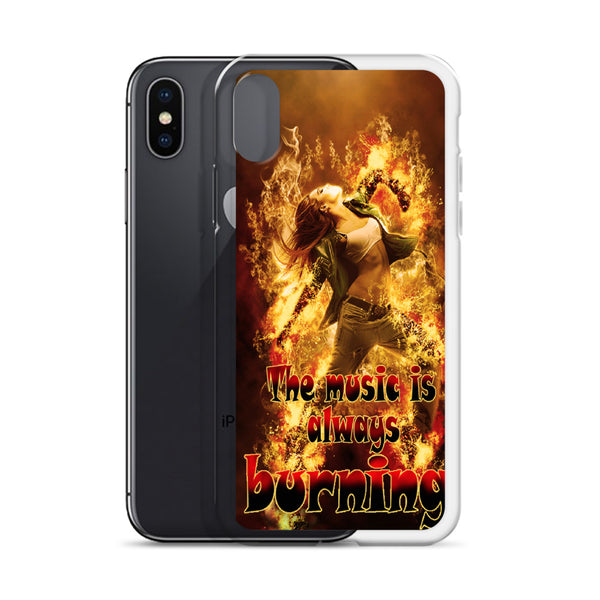 iPhone Case Music Burning