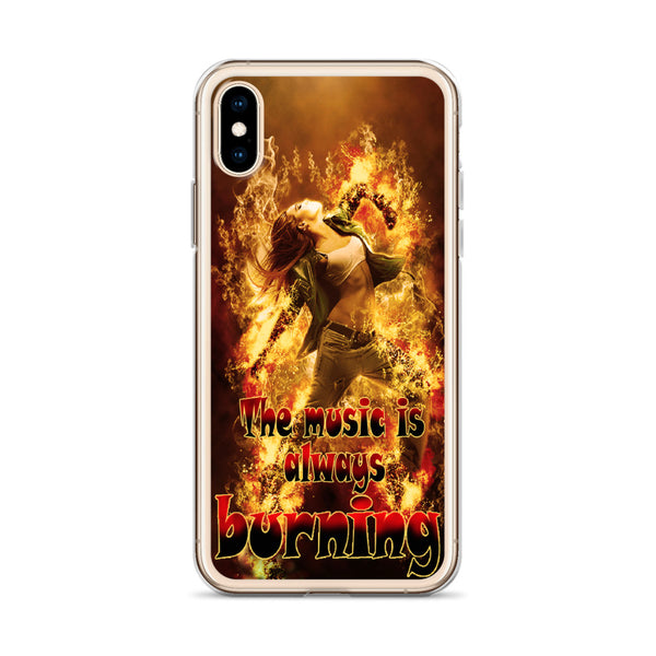 iPhone Case Music Burning