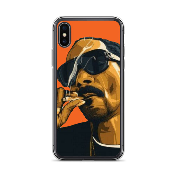 iPhone Case Snoop Dogg Smoke Orange