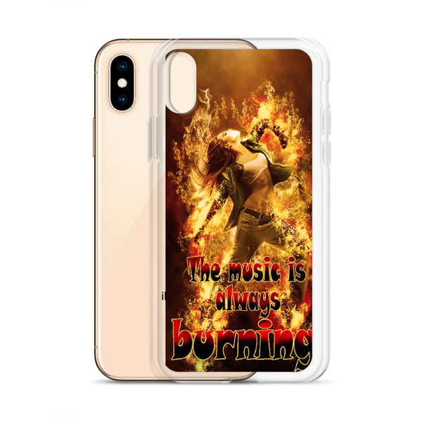 iPhone Case Music Burning