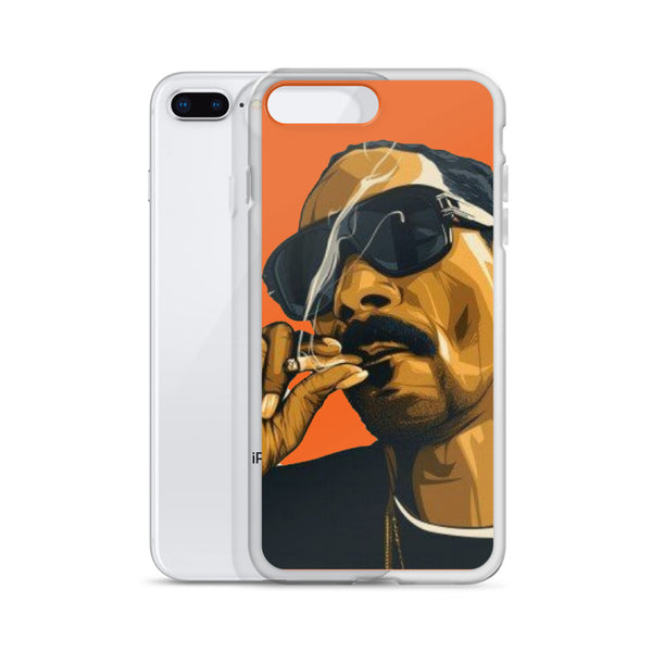 iPhone Case Snoop Dogg Smoke Orange