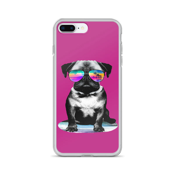 iPhone Case Cool Dog  Purple