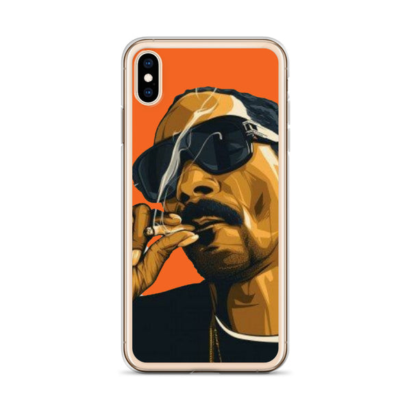 iPhone Case Snoop Dogg Smoke Orange