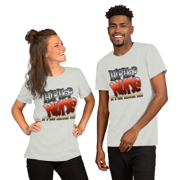 PREMIUM SHORT-SLEEVE UNISEX T-SHIRT HIP HOP NURSE ALL ABOUT ME 2