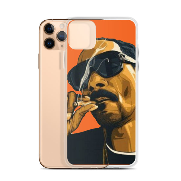 iPhone Case Snoop Dogg Smoke Orange