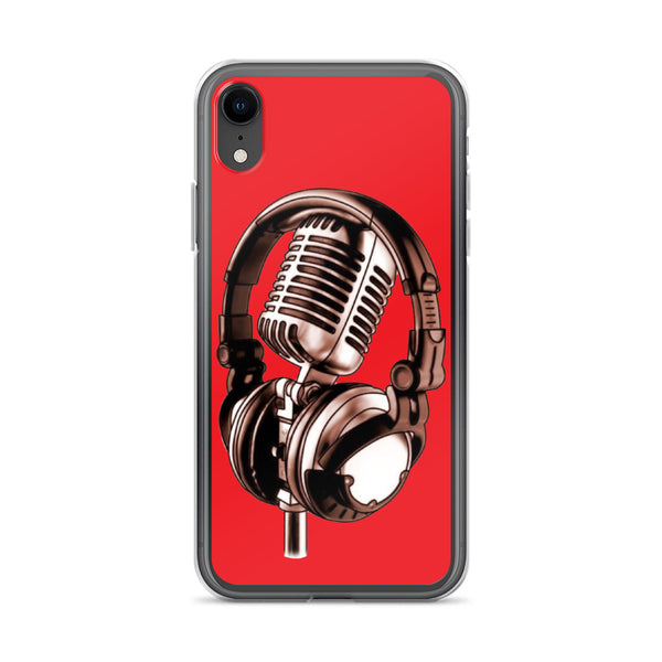 iPhone Case Music Red