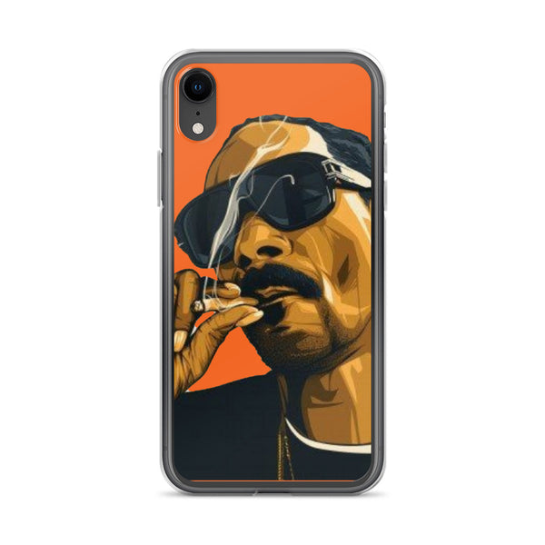 iPhone Case Snoop Dogg Smoke Orange