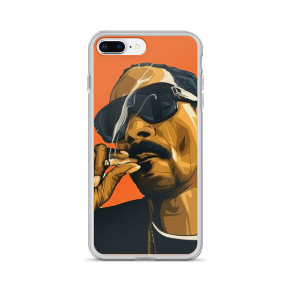 iPhone Case Snoop Dogg Smoke Orange