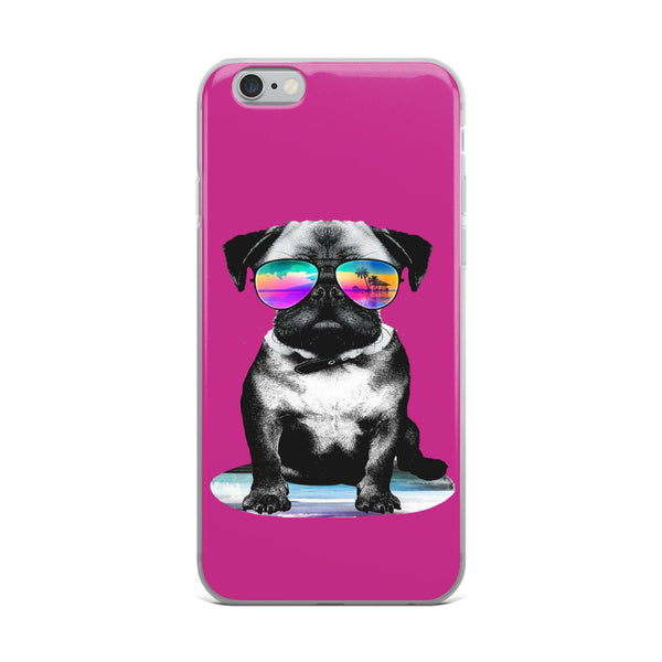 iPhone Case Cool Dog  Purple