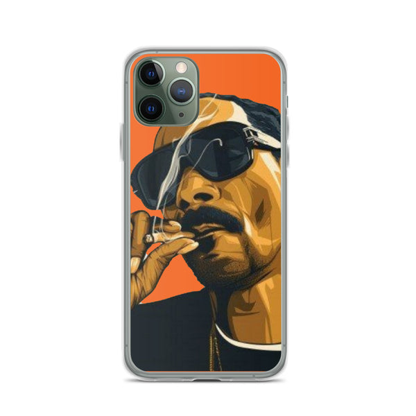 iPhone Case Snoop Dogg Smoke Orange