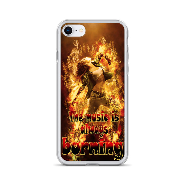 iPhone Case Music Burning