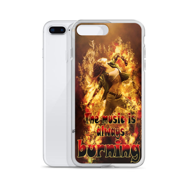 iPhone Case Music Burning