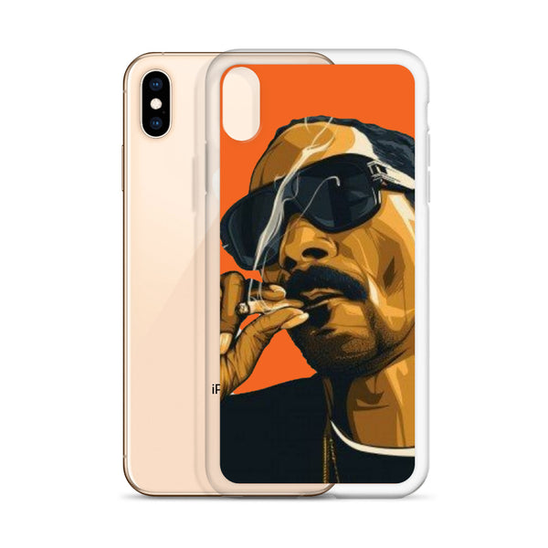 iPhone Case Snoop Dogg Smoke Orange