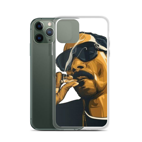 iPhone Case Snoop Dogg Smoke White