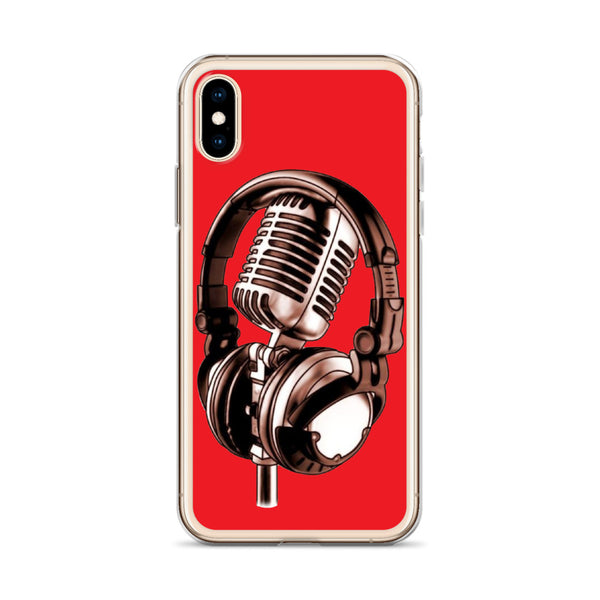 iPhone Case Music Red