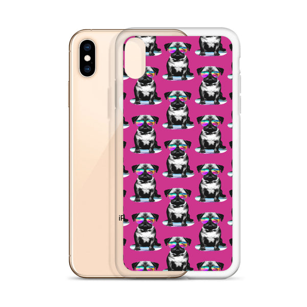 iPhone Case Cool Dogs Purple