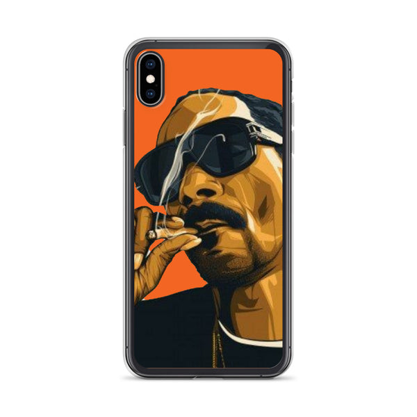 iPhone Case Snoop Dogg Smoke Orange