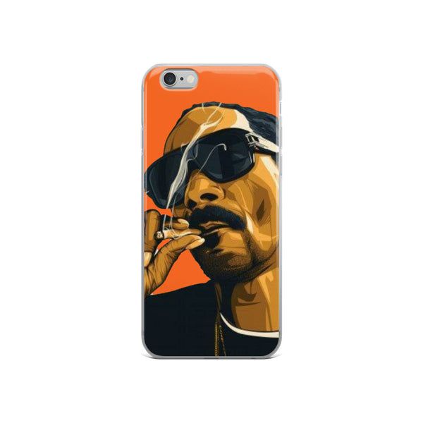 iPhone Case Snoop Dogg Smoke Orange