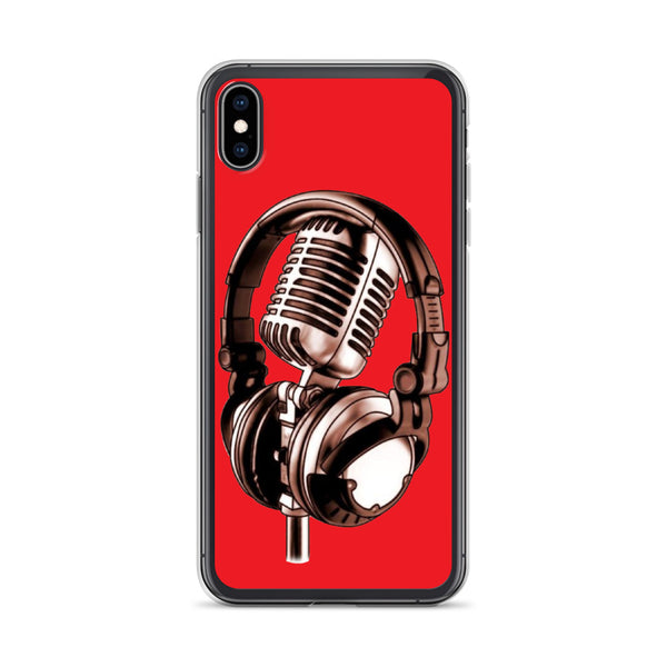 iPhone Case Music Red