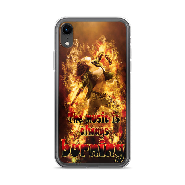 iPhone Case Music Burning