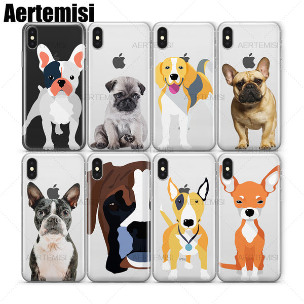 (B2G4) Cute Pet Dogs IPhone Case - 111