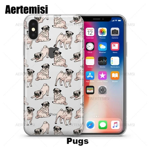 (B2G4) Cute Pet Dogs IPhone Case - 111