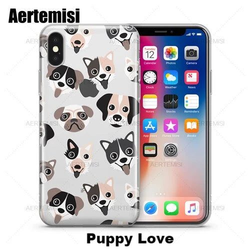 (B2G4) Cute Pet Dogs IPhone Case - 111