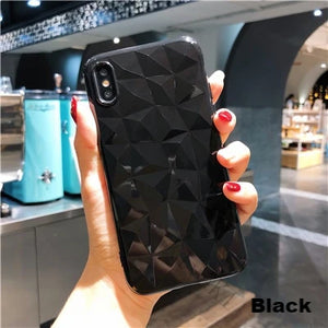 (B2G4) 3D Diamond Texture  IPhone Case - 112