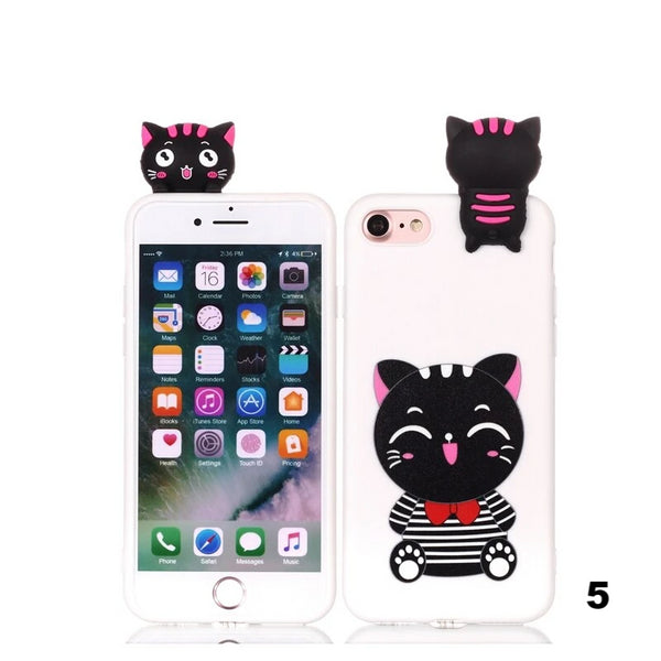 (B2G4) Animal Cartoon IPhone Case - 116