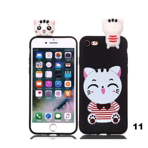 (B2G4) Animal Cartoon IPhone Case - 116