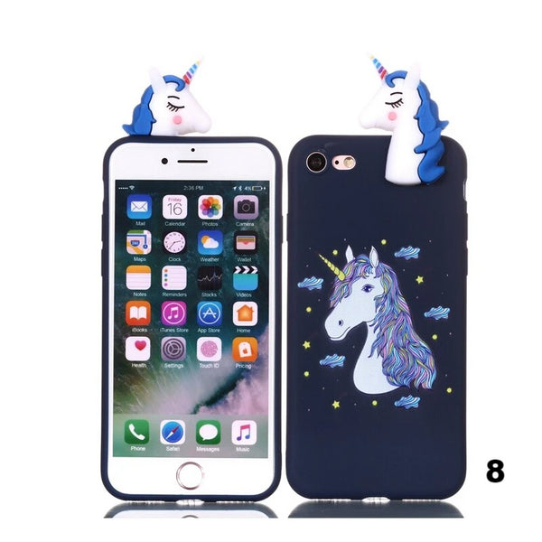 (B2G4) Animal Cartoon IPhone Case - 116