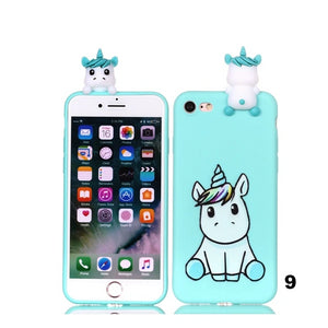 (B2G4) Animal Cartoon IPhone Case - 116