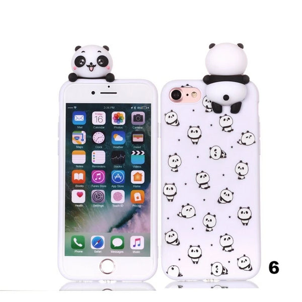 (B2G4) Animal Cartoon IPhone Case - 116