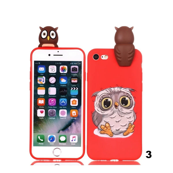 (B2G4) Animal Cartoon IPhone Case - 116