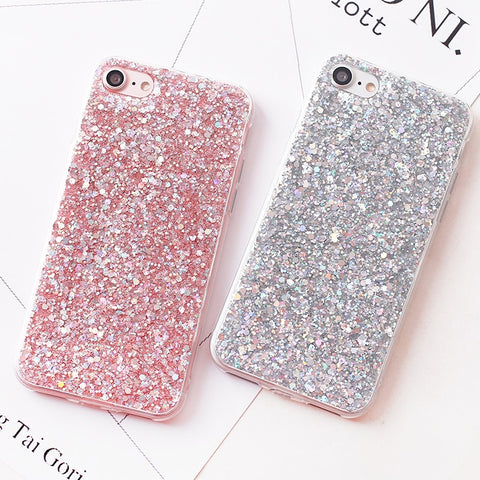 (B2G4) Shinning Glitter IPhone Case  - 131
