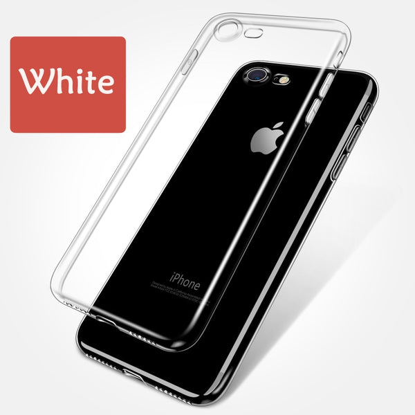 (B2G4) Clear Transparent IPhone Case - 130