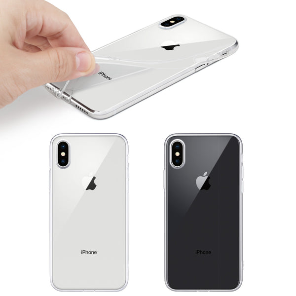 (B2G4) Slim Clear Soft IPhone Case - 122