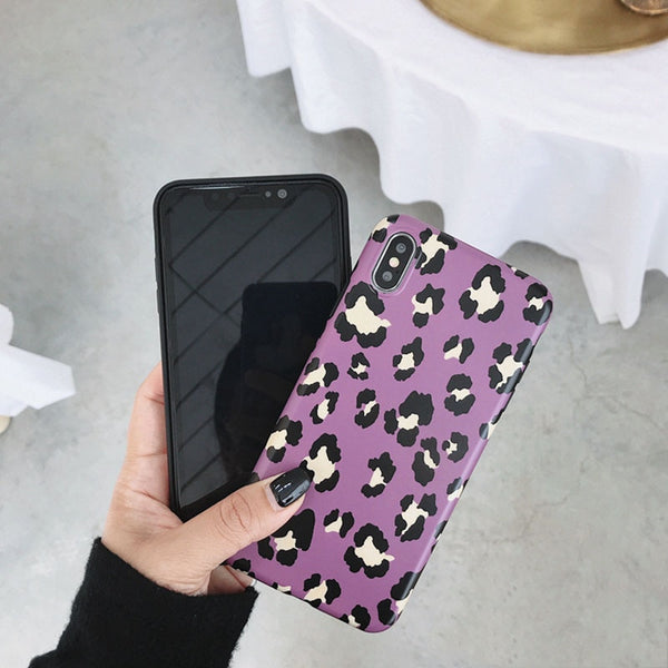 (B2G4) Leopard Design IPhone Case - 126