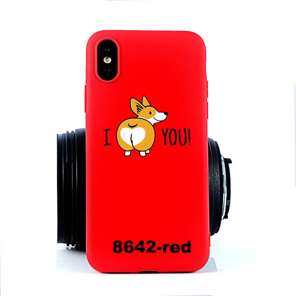 (B2G4) Cute Funny Animal IPhone Case - 117