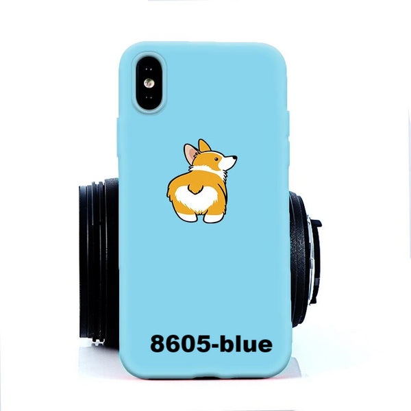 (B2G4) Cute Funny Animal IPhone Case - 117