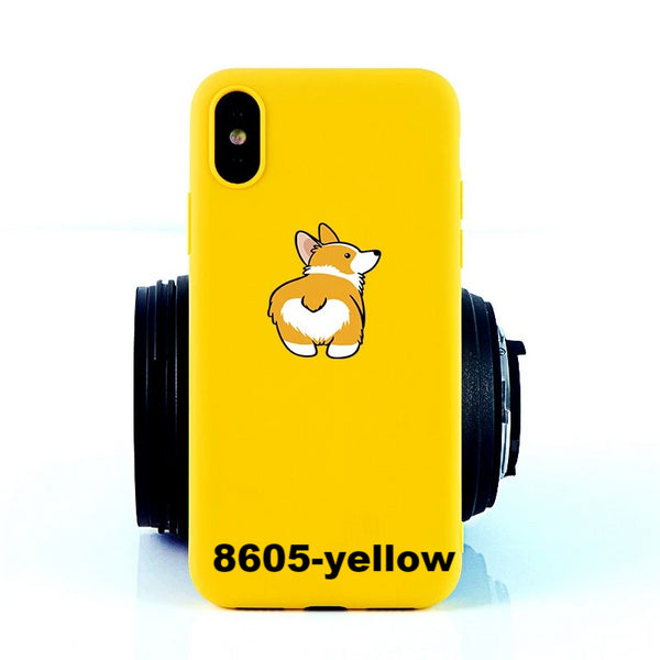 (B2G4) Cute Funny Animal IPhone Case - 117