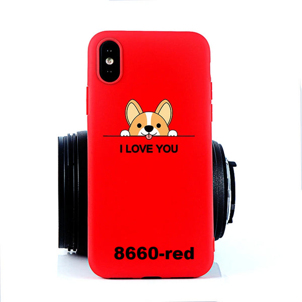 (B2G4) Cute Funny Animal IPhone Case - 117