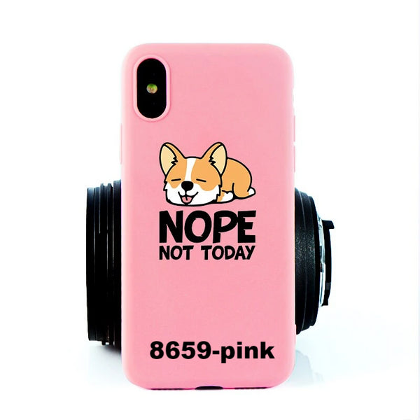 (B2G4) Cute Funny Animal IPhone Case - 117